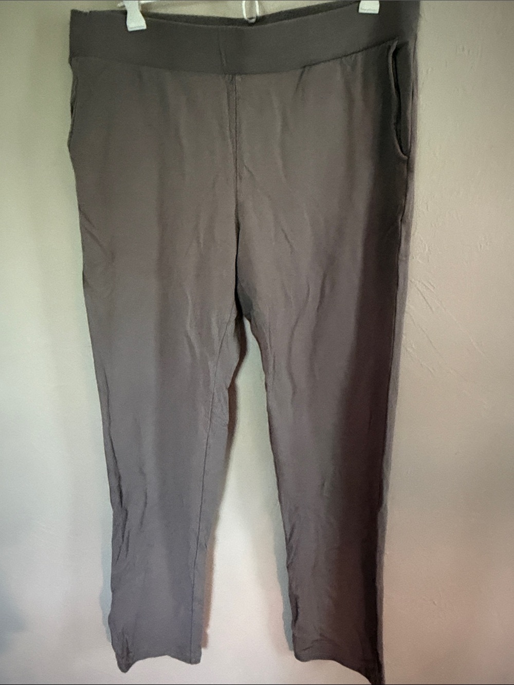 J Jill Purejill pants Stretch Pull-On Pants - mushroom
